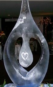 Eyes4ice -  Tears Of Joy Ice Sculpture (TOJ-01) custom design for an emotional event.